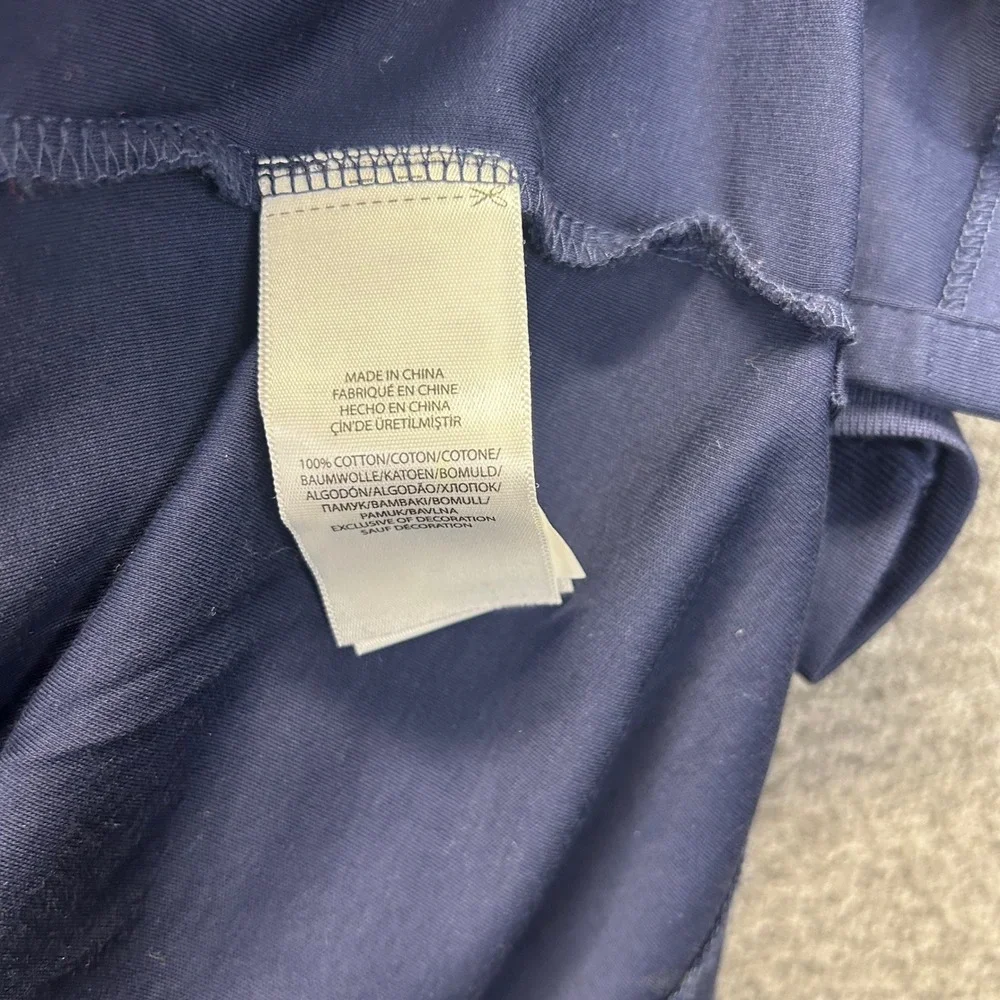 Polo Ralph Lauren Mens XXL Navy Blue Classic Fit Cotton Interlock Polo Shirt